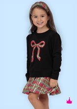Load image into Gallery viewer, Christmas Plaid Bubble Skort
