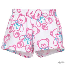 Load image into Gallery viewer, Girls Spray Painted Bears French Terry Shorts