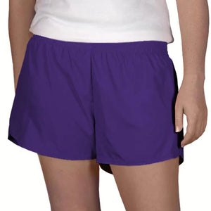 Purple 2025 athletic shorts