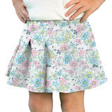 Dainty Flowers Tennis Skort