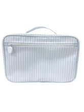 Load image into Gallery viewer, Pimlico Stripe Blue Bundle Up Hanging Toiletry Bag