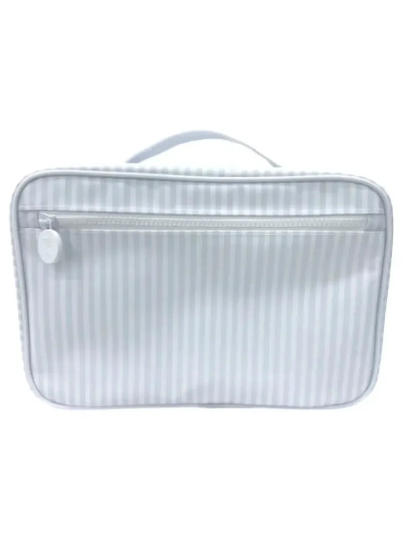 Pimlico Stripe Blue Bundle Up Hanging Toiletry Bag