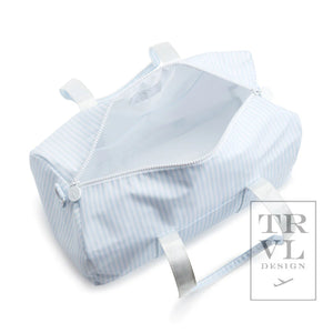 Blue Bunny Toile Weekender