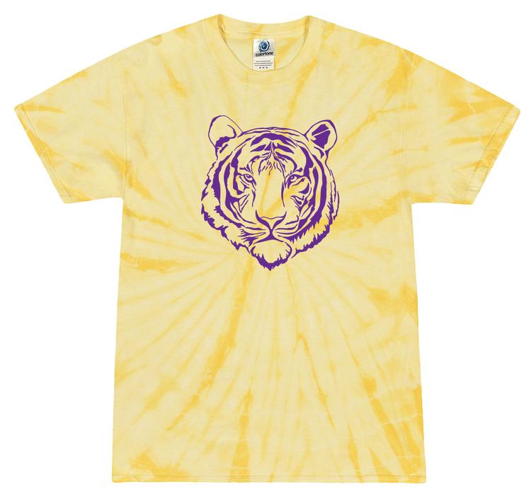 Yellow Tie Dye Shirt 