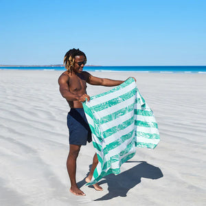 Quick Dry Beach Towel- Palm Paradise