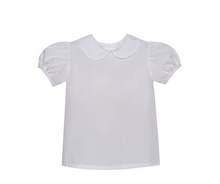 Load image into Gallery viewer, Girls Short Sleeve Collared Blouse