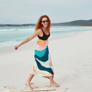 Quick Dry Beach Towel-Get Wavy
