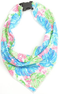 Lily Palms Dog Scarf