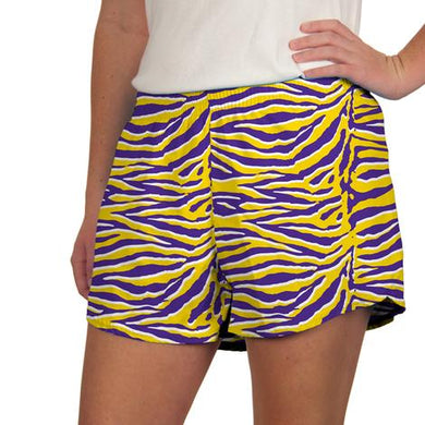 Girls Tiger Print Steph Shorts