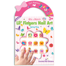 Load image into Gallery viewer, Lil&#39; Fingers Nail Art- Spring Fling