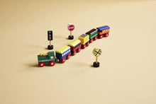 Load image into Gallery viewer, Boxed Wood Train Set