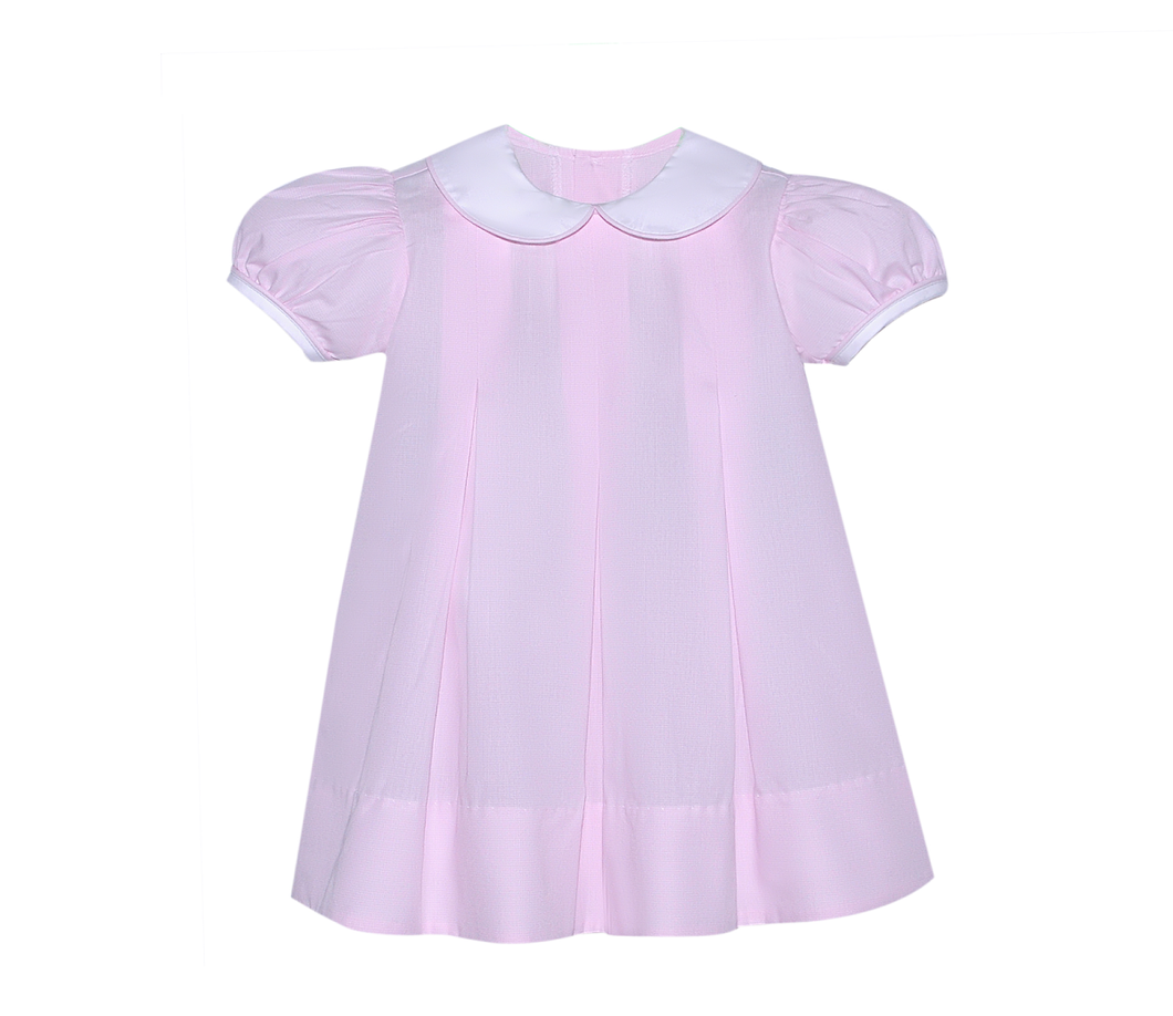 Pink Micro Gingham Reese Dress