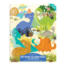 Load image into Gallery viewer, Dry Erase Coloring Book- Dinosaur World