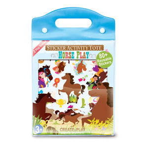 Sticker Activity Tote-Horse Play
