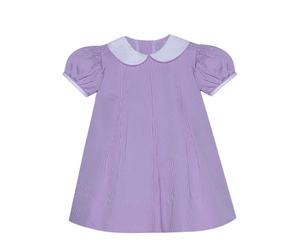 Lavender Gingham Reese Dress