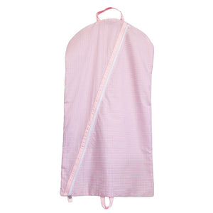 Garment Bag- Pink Gingham