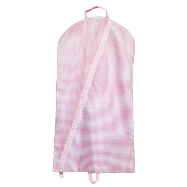 Garment Bag- Pink Gingham