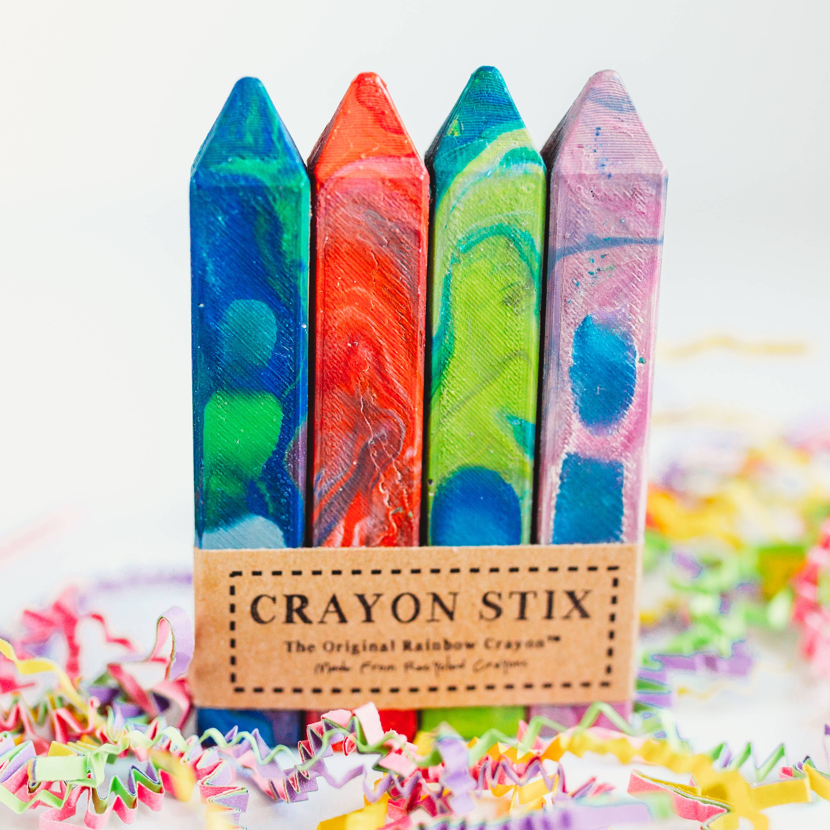 Kindness Collection Original Rainbow Crayons Mini Stix 4 pk