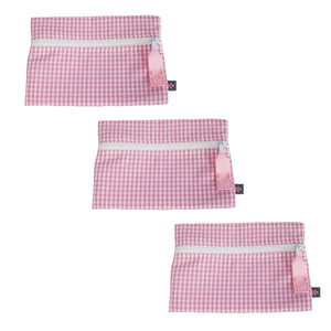 Pink Gingham Cosmo Bag
