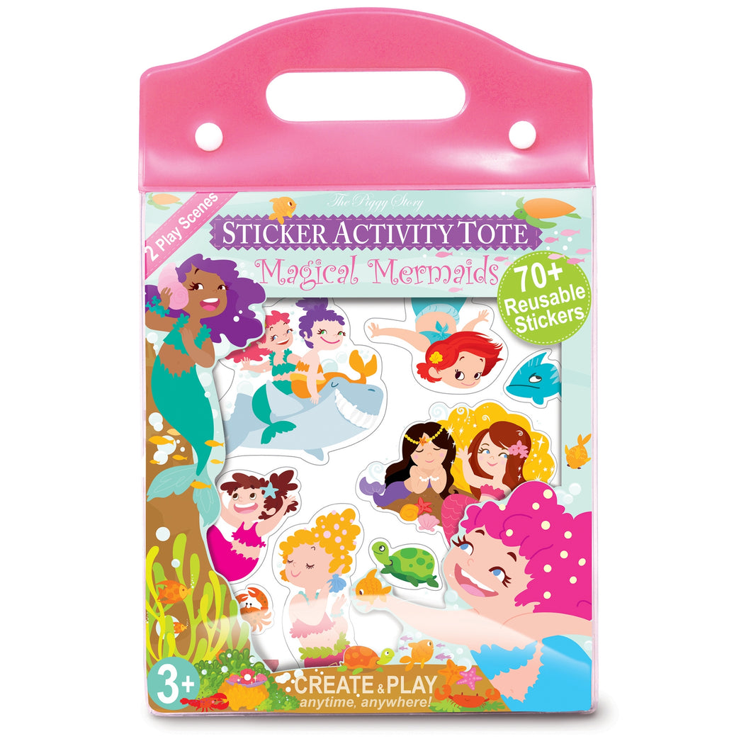 Sticker Activity Tote-Magical Mermaids