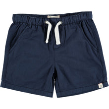 Load image into Gallery viewer, Boys Navy Hugo Twill Shorts