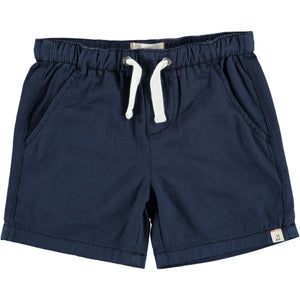 Boys Navy Hugo Twill Shorts