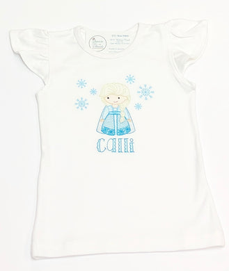 Elsa Monogrammed Tee