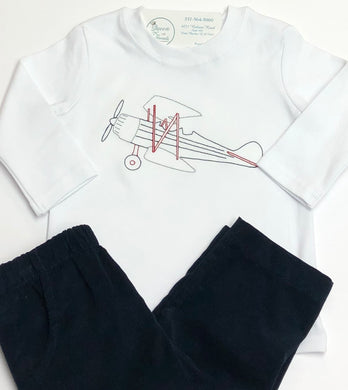 Boys Vintage Plane T-Shirt