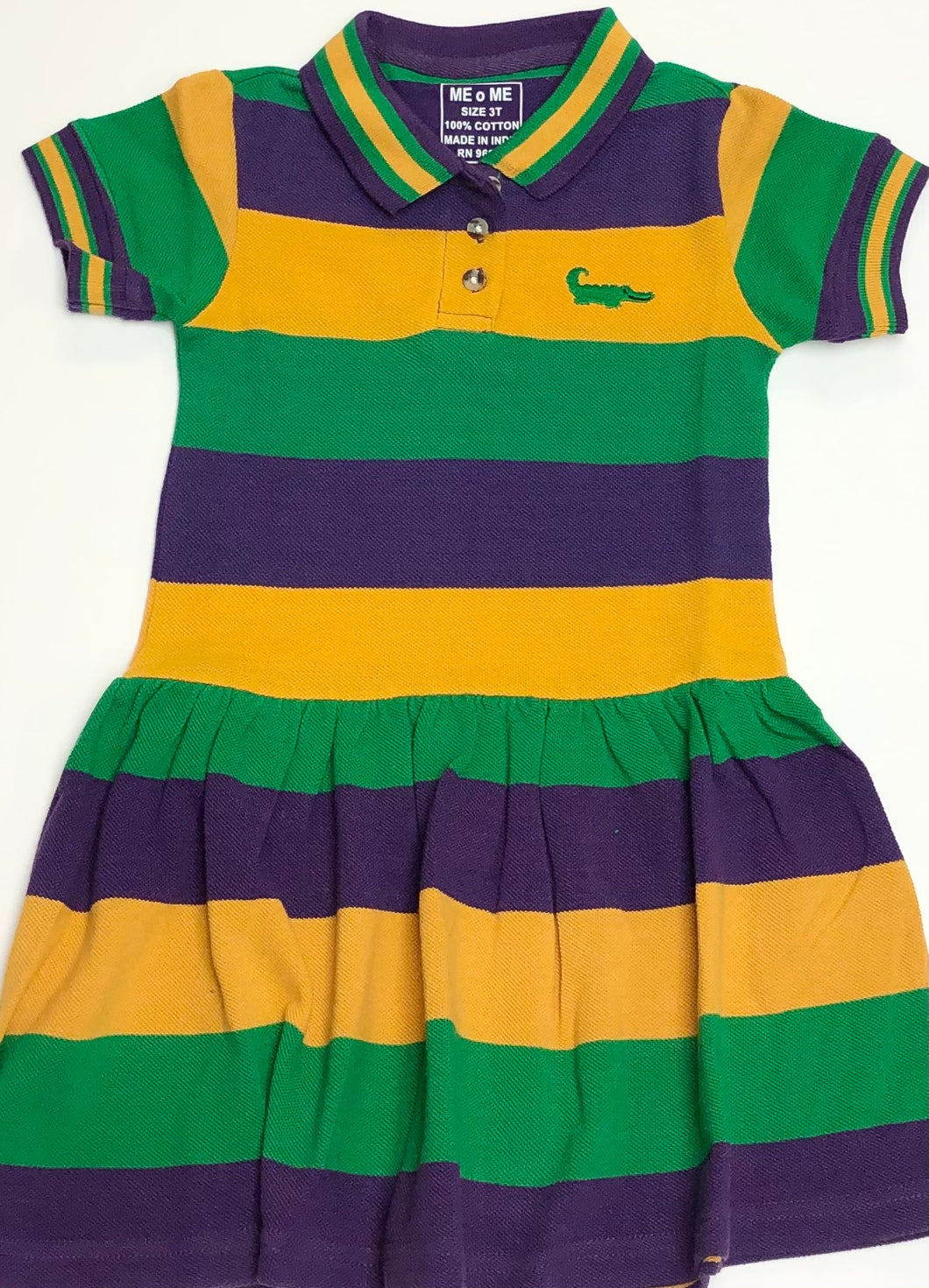 Mardi Gras Polo Dress