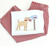 Load image into Gallery viewer, Boys Applique Valentine&#39;s Dog Tee