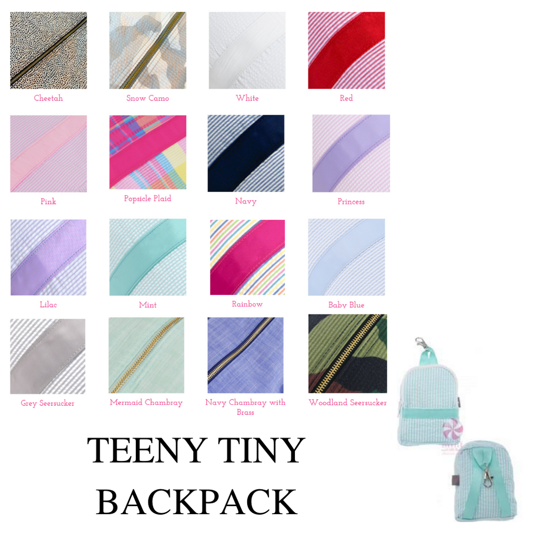 Teeny Tiny Backpack