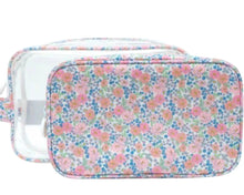 Load image into Gallery viewer, Garden Floral Duo Clear Bag Set