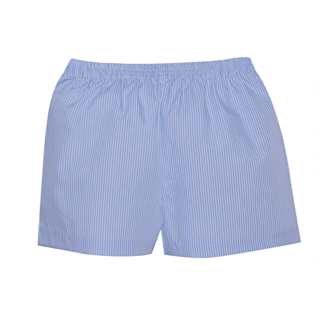 Blue Bennett Striped Shorts