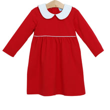 Load image into Gallery viewer, Claire Long Sleeve Red Dress