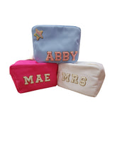 Load image into Gallery viewer, Large Nylon Cosmetic Bag