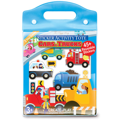 Sticker Activity Tote- Cars & Trucks