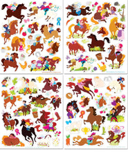 Load image into Gallery viewer, Sticker Activity Tote-Horse Play