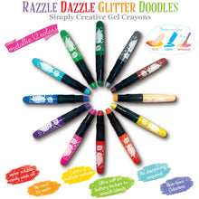 Load image into Gallery viewer, Glitter Doodle Gel Crayons-Dancing Star