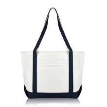 Load image into Gallery viewer, Large Canvas Tote Bag