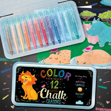 Load image into Gallery viewer, Color Everywhere Chalk Crayons- Animals Around the World