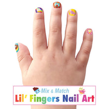 Load image into Gallery viewer, Lil&#39; Fingers Nail Art- Sweet Shop