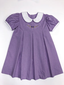 Lavender Gingham Reese Dress