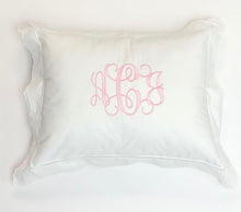 Load image into Gallery viewer, Baby Rosepointe Scallop and Hemstitched Pillow Case