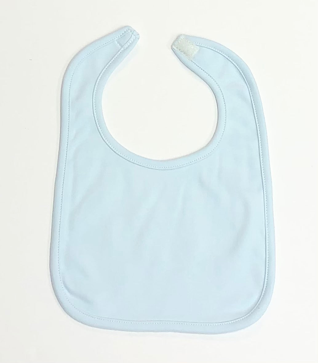 Light Blue Cotton Bib