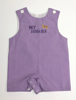 Lavender Gingham Hayes Shortall