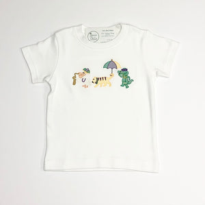 Boys Mardi Gras Animal Parade Trio Tee