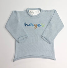 Load image into Gallery viewer, Sky Blue Roll Neck Sweater