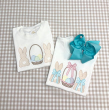 Load image into Gallery viewer, Boy / Girl Easter Bunny Monogrammed Tee