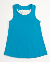 Load image into Gallery viewer, Turquoise Racer Back Tank Top