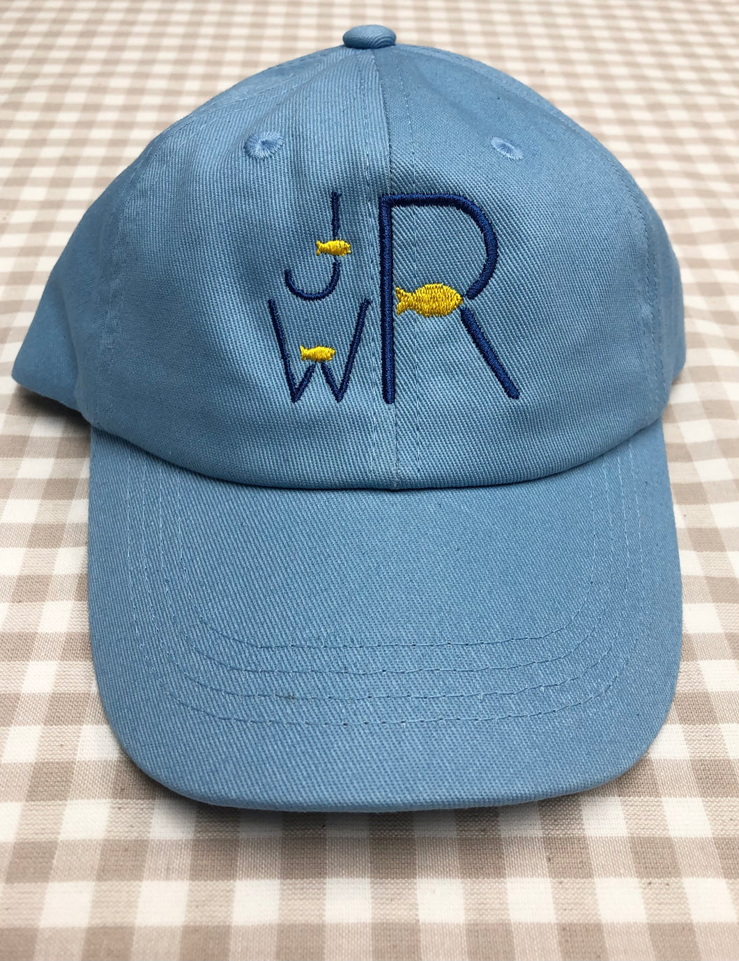 Boys Light Blue Baseball Hat